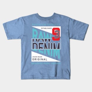 Raw Denim Kids T-Shirt